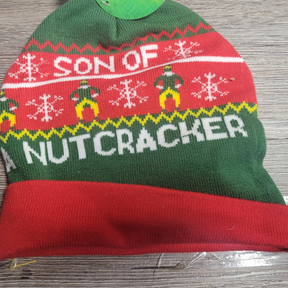Elf Son‎ of a Nutcracker NWT Winter Hat Adult One Size Unisex